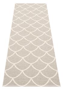 Krémový vnútorný a vonkajší behúň 70x225 cm Kotte Linen – Pappelina