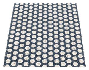 Tmavomodrý vnútorný a vonkajší koberec 70x90 cm Noa Dark Blue – Pappelina