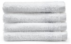 Biele rýchloschnúce bavlnené uteráky v súprave 4 ks 30x30 cm Quick Dry – Catherine Lansfield