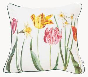 Ľanový poťah na vankúš Tulips