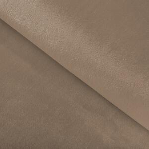 Zamatová látka Velvet Prémium SVP-034 Kávovo hnedá - šírka 280 cm