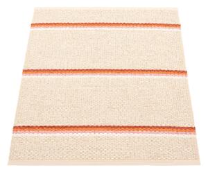 Vnútorný a vonkajší koberec v tehlovej farbe/krémový 70x90 cm Olle Brick Cream – Pappelina