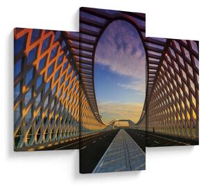 Obraz modernej architektúry mosta (90x60 cm)