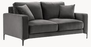 Pohovka v zamatovom vzhľade Venus (2-miestna), Š 158 cm