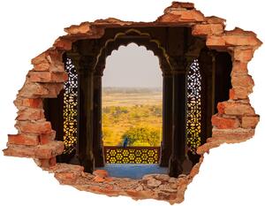 Nálepka diera na stenu Agra fort, india nd-c-111161411