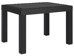 Záhradný stôl antracitový 59x47x40 cm PP