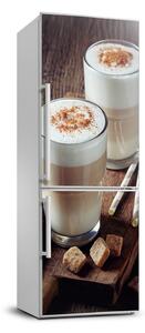 Nálepka na chladničku samolepiace Káva latte