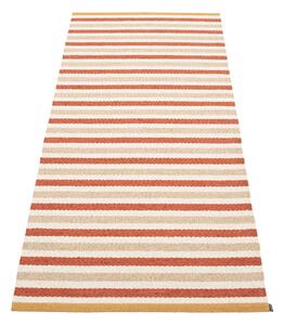 Vnútorný a vonkajší behúň v tehlovo-krémovej farbe 85x200 cm Teo Brick – Pappelina