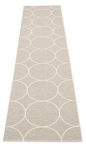 Krémový vnútorný a vonkajší behúň 70x300 cm Boo Linen – Pappelina