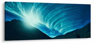Obraz - Vlna z mrakov (120x50 cm)