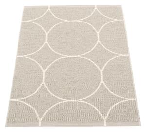 Krémový vnútorný a vonkajší koberec 70x100 cm Boo Linen – Pappelina