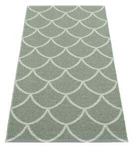 Zelený vnútorný a vonkajší behúň 70x150 cm Kotte Army Sage – Pappelina