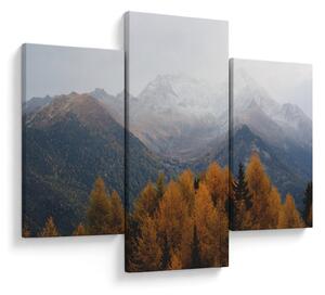 Obraz - Výhľad na hrebene hôr (90x60 cm)