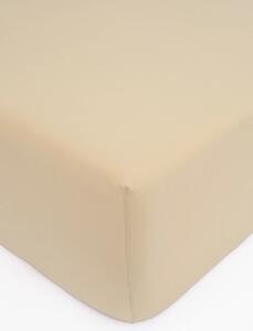 Jersey plachta do postieľky Classic 60 x 120 cm – béžová