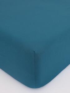 Jersey plachta do postieľky Classic 60 × 120 cm - petrolejová