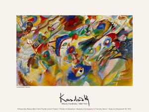Obrazová reprodukcia Composition VII (Vintage Abstract) - Wassily Kandinsky, (40 x 30 cm)