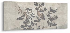 Obraz - Texturované listy (120x50 cm)