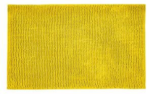 Žltá textilná kúpeľňová predložka 50x80 cm Chenille - Allstar