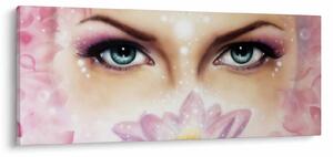 Obraz - Očarujúce oči (120x50 cm)