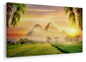 Obraz - Pyramídy (90x60 cm)