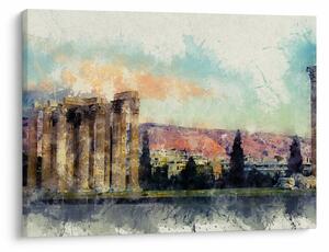 Obraz - Akropolis, Atény, Grécko (70x50 cm)
