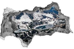 Diera 3D v stene nálepka Jazero v tatrách nd-b-157460493