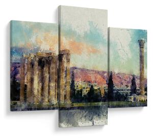 Obraz - Akropolis, Atény, Grécko (90x60 cm)