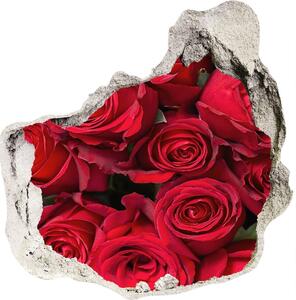 Diera 3D fototapety na stenu Červené ruže nd-p-67561194
