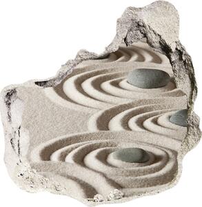 3D diera na stenu Zen kamene piesok nd-p-62705757