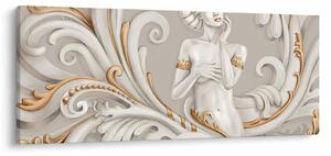 Obraz bohyne v ornamentálnom pozadí (120x50 cm)