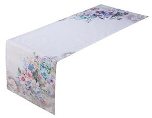 Behúň s potlačou KVETINOVÝ ROZKVET 45 x 140 cm