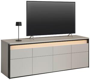 NÍZKA KOMODA, čierna, béžová, 173/63/47 cm Voleo - Online Only drobný nábytok, Online Only