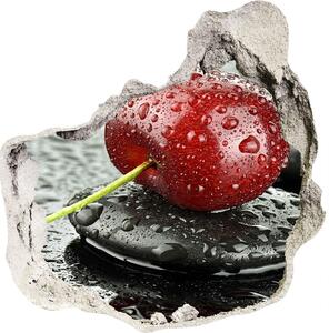 Diera 3D fototapety nálepka Cherry v daždi nd-p-67079233