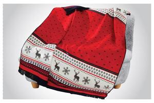 Vianočná bavlnená deka 200x150 cm - Mila Home