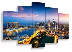 Obraz - Singapur, Ázia (150x105 cm)
