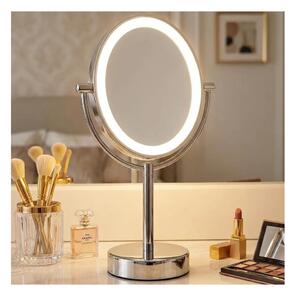 Eglo 201598 - Kozmetické zrkadlo s LED podsvietením LED/4W/4xAA IP65 lesklý chróm