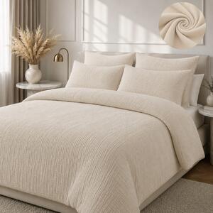 Mušelínové obliečky Beige Rozmer obliečok: 140x200 cm, Obsah balenia: Set Balenie