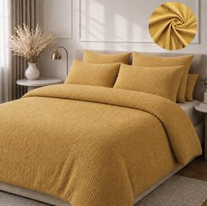 Mušelínové obliečky Mustard Rozmer obliečok: 140x200 cm, Obsah balenia: Set Balenie