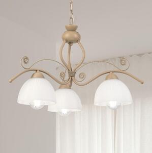 Brilagi - Luster na reťazi ANTICO MODERN 3xE27/60W/230V béžová