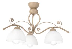 Brilagi - Prisadený luster ANTICO MODERN 3xE27/60W/230V béžová