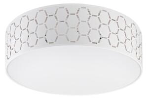 Stropné svietidlo ULLE 2xE27/15W/230V pr. 45 cm biela
