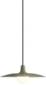 Retro závesná lampa zelená pre koľajnicový systém 1-fázový - Slimline Panzi