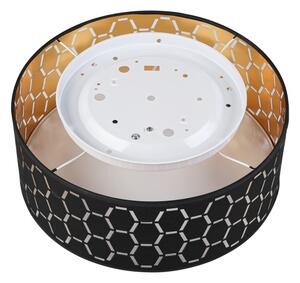 Stropné svietidlo ULLE 1xE27/15W/230V pr. 35 cm čierne