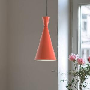 Závesné svietidlo Tom, oranžové, kov, Ø 19 cm, E27, Žltá / oranžová, Obývacia izba / jedáleň, kov, Štýl mladých, Závesné svietidlo