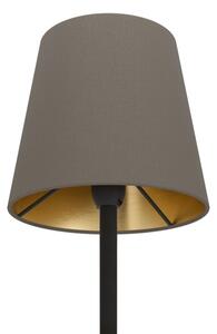 Eglo 901111 - Stojacia lampa FIORANA 1xE14/7,5W/230V čierna/hnedá