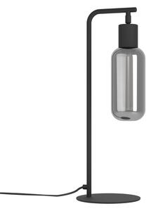 Eglo 901007 - Stolová lampa MAIONE 1xE27/4W/230V čierna/dymová