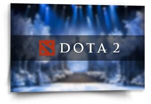 Sablio Obraz DOTA 2 Modrá - 60x40 cm