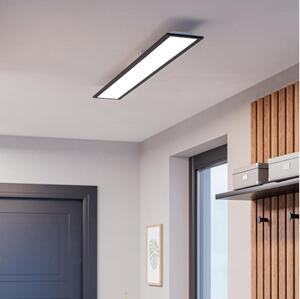 Eglo 901488 - LED povrchový panel MORADILLO LED/28W/230V 120x15 cm čierny