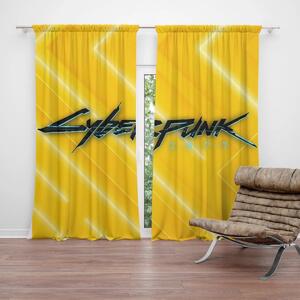 Sablio Záves Cyberpunk 2077 Žltý: 2ks 140x250cm