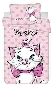 JERRY FABRICS Obliečky do postieľky Mačička Marie Merci baby Bavlna, 100/135, 40/60 cm